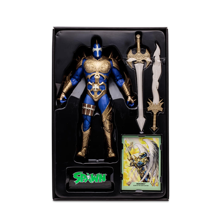 McFarlane Toys - Redeemer Glow in The Dark Edition, 7in Action Figure, Gold Label,  Exclusive