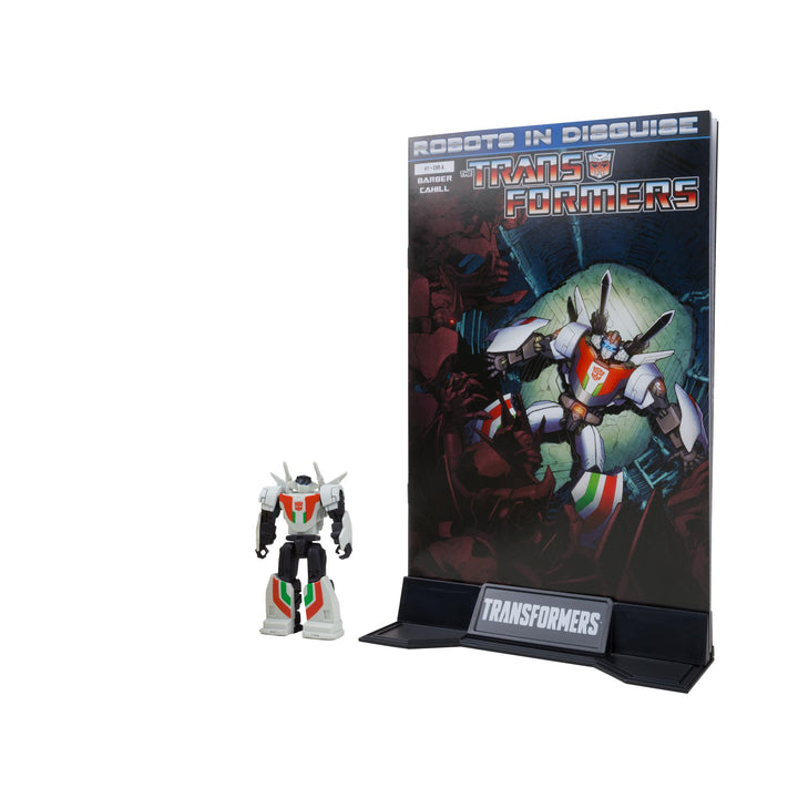 McFarlane Toys - Transformers Page Punchers 2pk Bumblebee and Wheeljack 3in Action Figures with 2 Comics