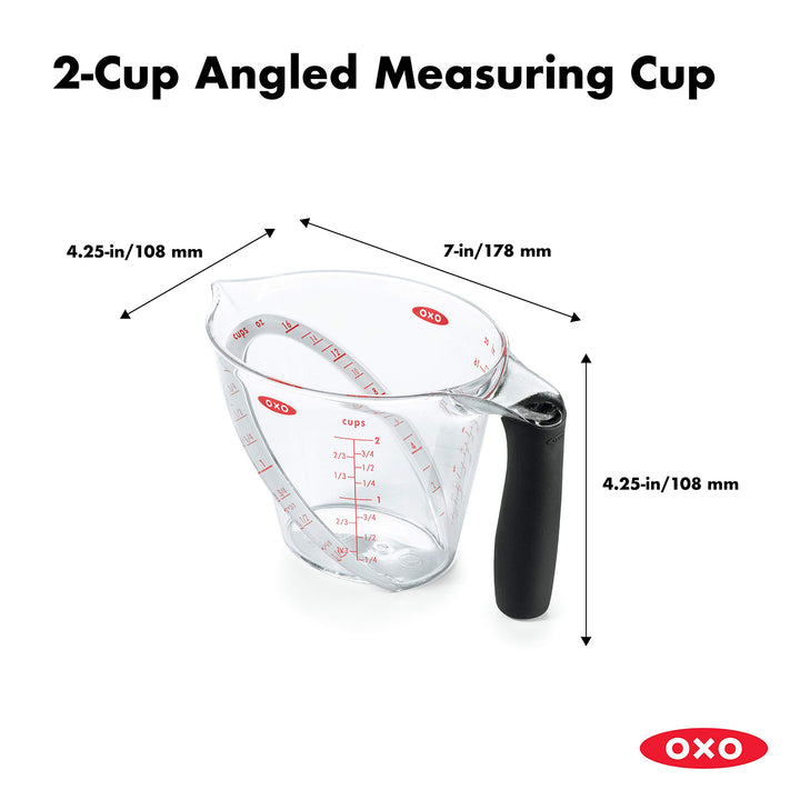 OXO Good Grips 2-Cup Angled Measuring Cup 2 Cup