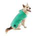 Bone Dry Pet Robe Collection Embroidered Absorbent Microfiber Bath Robe with Adjustable Closure, for Dogs & Cats, Large, Aqua