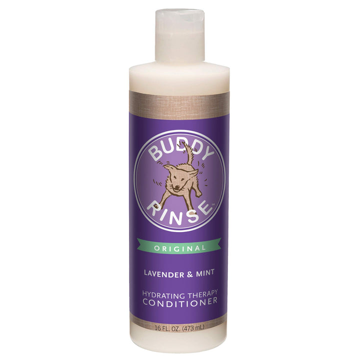 Buddy Rinse Conditioner for Dog Grooming Dog, Lavender & Mint, 16 oz. Bottle