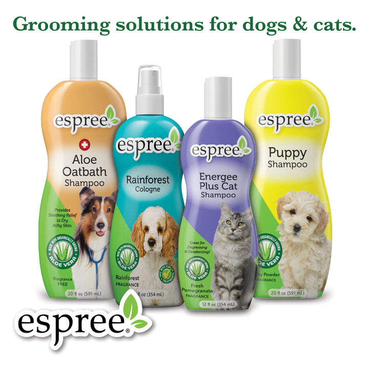 Espree Silky Show Shampoo For Dogs and Cats | Improves Texture & Shine | Made with 100% Organically Grown Aloe Vera | 20 Ounces