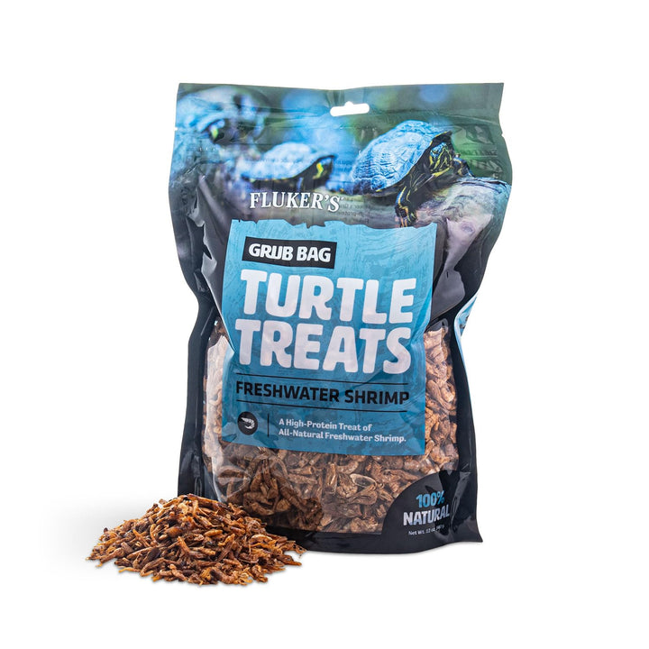 Fluker's Grub Bag Turtle Treat - River Shrimp, 12 oz