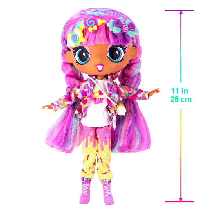 Sweetie Decora Fashion Girlz 11" Doll Stickers & Endless Style Fun for Creative Play