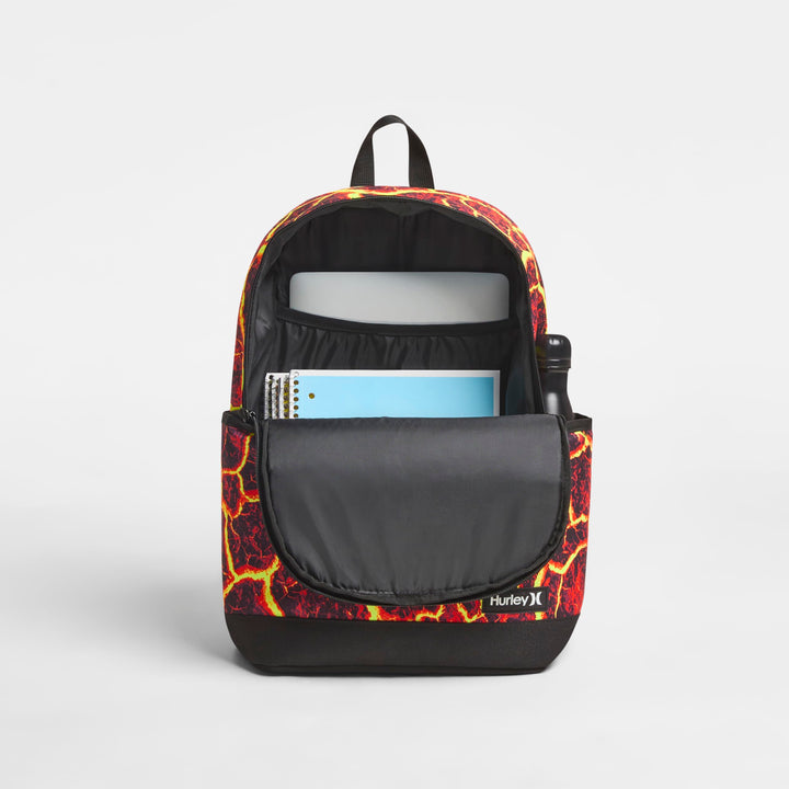 Hurley Graphic Backpack, Lava, O/S