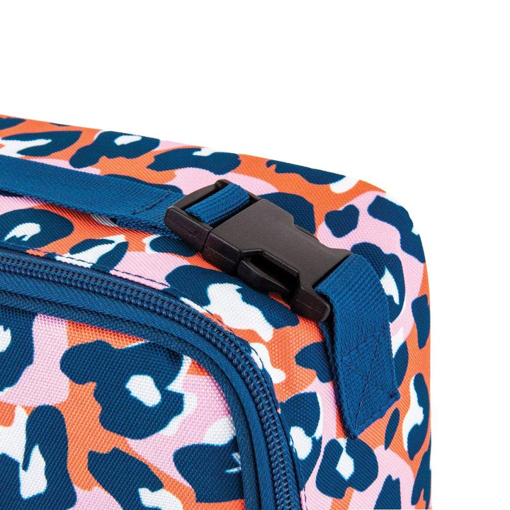 PackIt Freezable Classic Lunch Box, Wild Leopard Orange