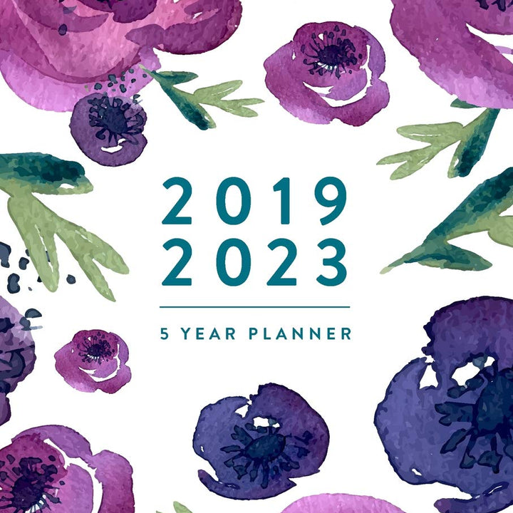 2019-2023 | Five Year Planner (2019-2023 Five Year 60 Week Daily Weekly Monthly Planner, Organizer, Agenda and Calendar with American & UK Holidays)