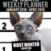 2018-2019 Weekly Planner - Most Wanted Sphynx: Daily Diary Monthly Yearly Calendar Large 8.5" x 11" Schedule Journal Organizer (Cat Planners 2018-2019)