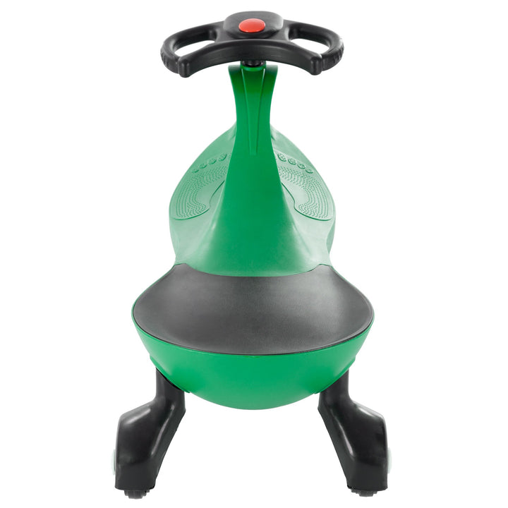 Wiggle Car - Ride on Toy for Ages 3 and Up - Toddler Ride on Toys with no Batteries, Gears, or Pedals Just Twist, Wiggle, and Go by Lil’ Rider (Green) Green