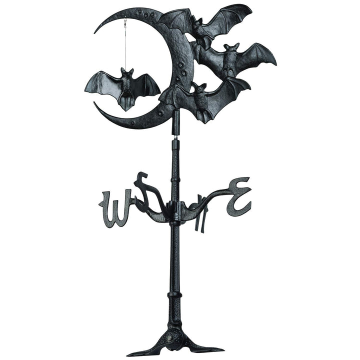 Whitehall Products Halloween Bat Rooftop Weathervane, Black