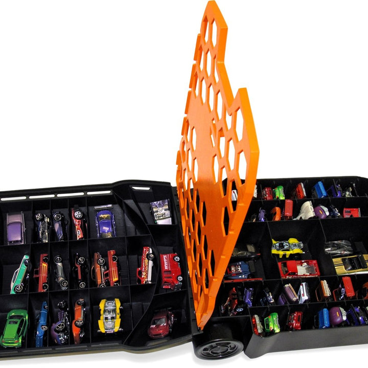 Tara Toys Hot Wheels 100 Car Rolling Storage Case