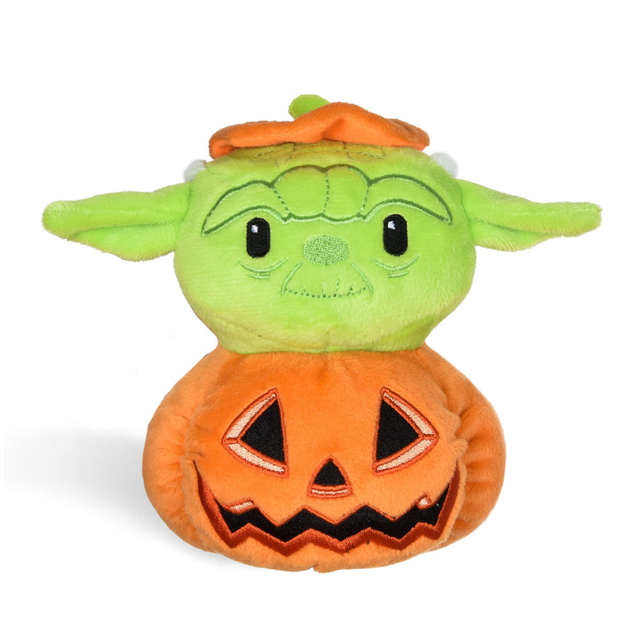 Star Wars Dog Toy Yoda Halloween Dog Toy Pumpkin Head | Small Dog Toy, Soft Plush Dog Toy, Dog Chew Toy | Star Wars Yoda Dog Toy, Pumpkin Head Yoda Star Wars Plush Toy for Dogs, 6 Inch (FF19333-22) Yoda Pumpkin Head 2022