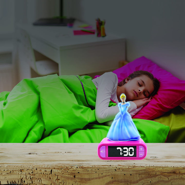 Lexibook - Unicorn Digital Alarm Clock for Kids with Night Light, Snooze and Unicorn Sound Effects, Childrens Clock, Luminous Unicorn, Pink Colour - RL800UNI