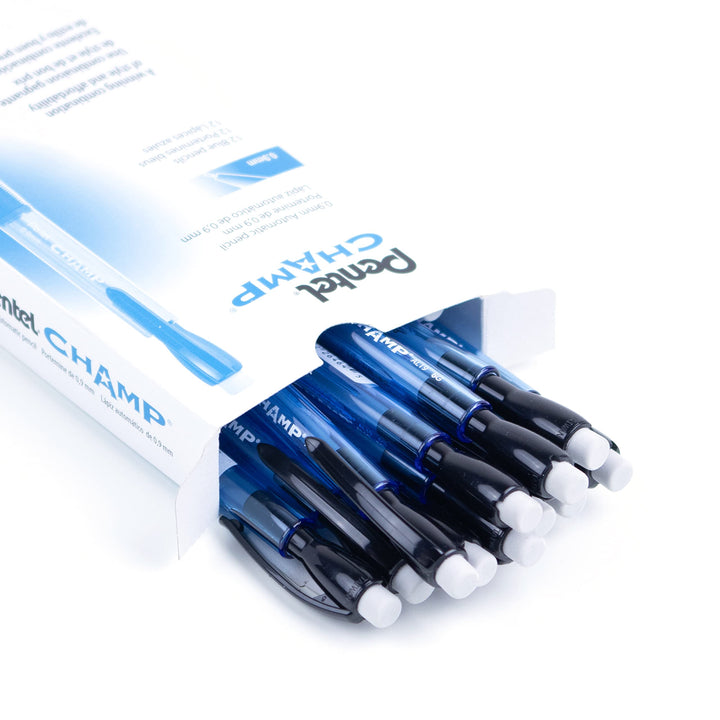 Pentel CHAMP Mechanical Pencil, (0.9mm), Tinted Blue Barrel, 12 pack (AL19C) 0.9 mm 12 Count (Pack of 1)