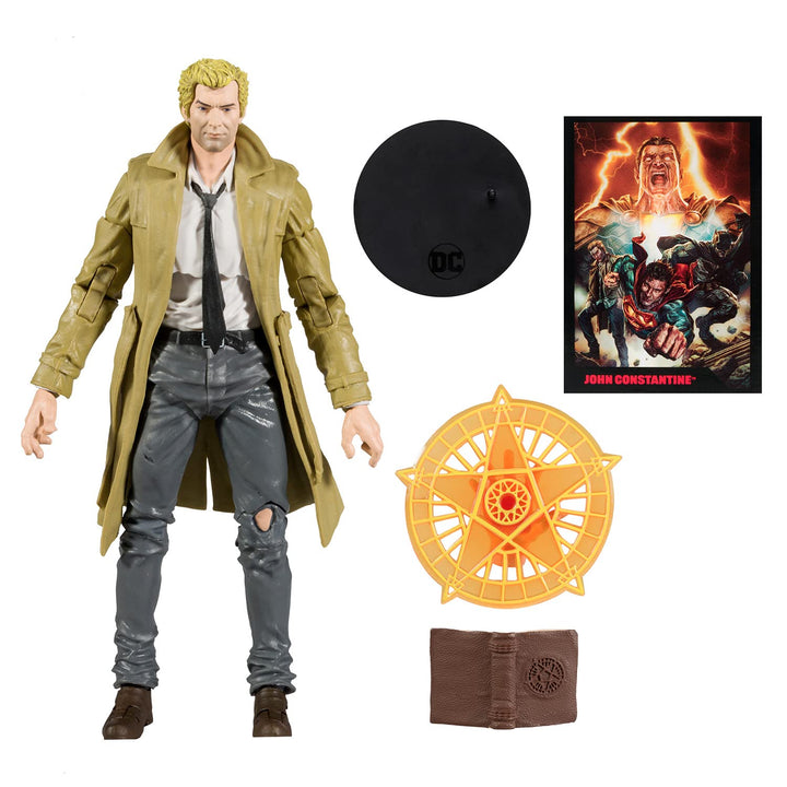 McFarlane Toys DC Direct - Black Adam - Page Punchers - 7" John Constantine Figure with Comic