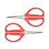 Joyce Chen Original Unlimited Kitchen Scissors All Purpose Dishwasher Safe Kitchen Shears With Comfortable Handles, Red, 2 Pack