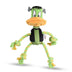 Looney Tunes for Pets Daffy Duck Plush Frankenstein Halloween Rope Pull Dog Toy | Daffy Duck Squeaky Dog Toy | Plush Fabric Dog Chew Toy Rope Toy for Dogs, 9 Inch, (FF16975) Daffy Frankenstein