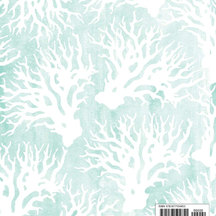 2019-2020 Academic Planner: Aqua Coral Print Beach Theme Island Tropical Pattern Weekly & Monthly Dated Calendar Organizer with To-Do's, Checklists, Notes and Goal Setting Pages