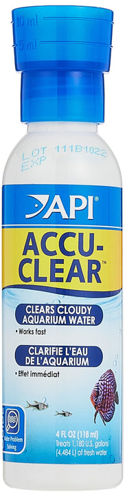 API ACCU-CLEAR Freshwater Aquarium Water Clarifier 1.25-Ounce Bottle (111A)