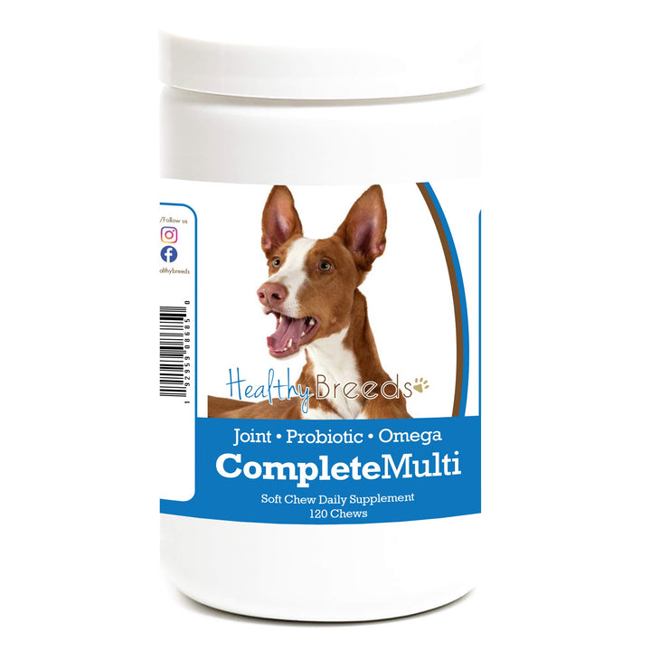 Healthy Breeds Ibizan Hound All in One Multivitamin Soft Chew 120 Count