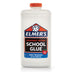 Elmer's Liquid School Glue, White, Washable, 32 Ounces - Great for Making Slime 1 Quart