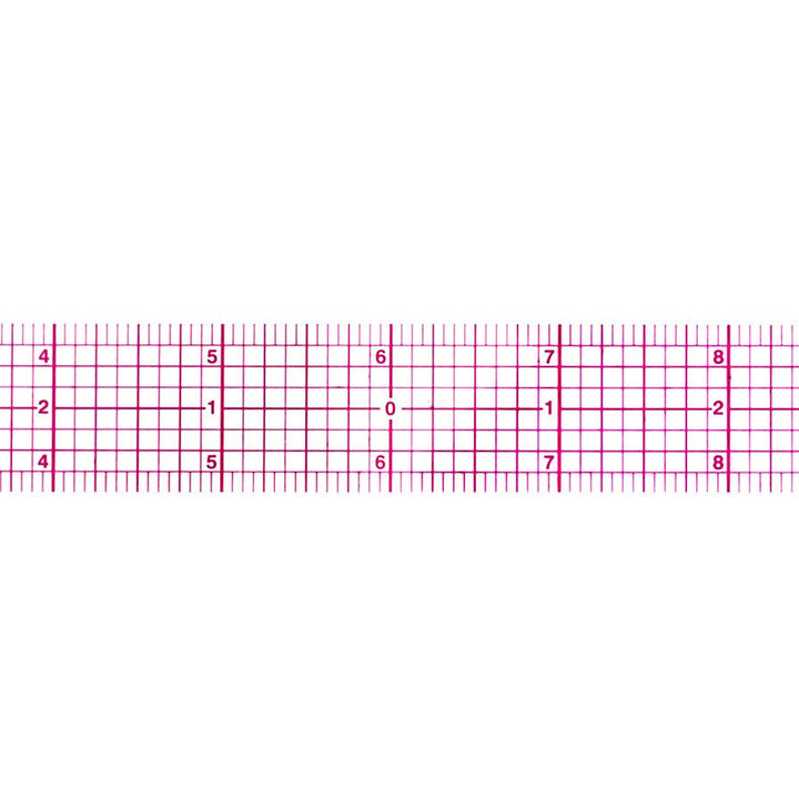 Westcott 8ths 12-Inch Beveled Transparent Ruler (B-60) B-60