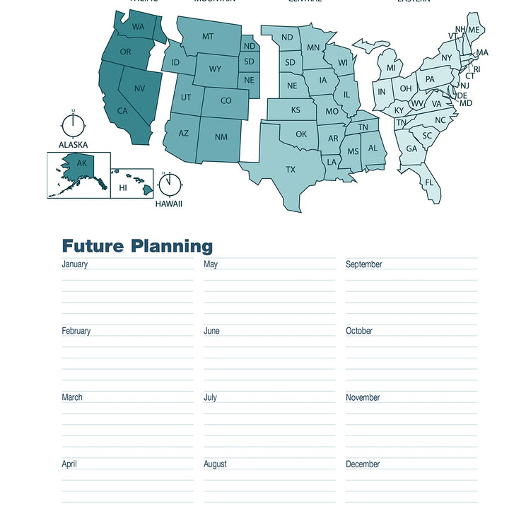 House of Doolittle 14-Month Recycled Ruled Monthly Planner, 11 x 8.5, Blue Cover, 14-Month (Dec to Jan): 2022 to 2024 14 Month