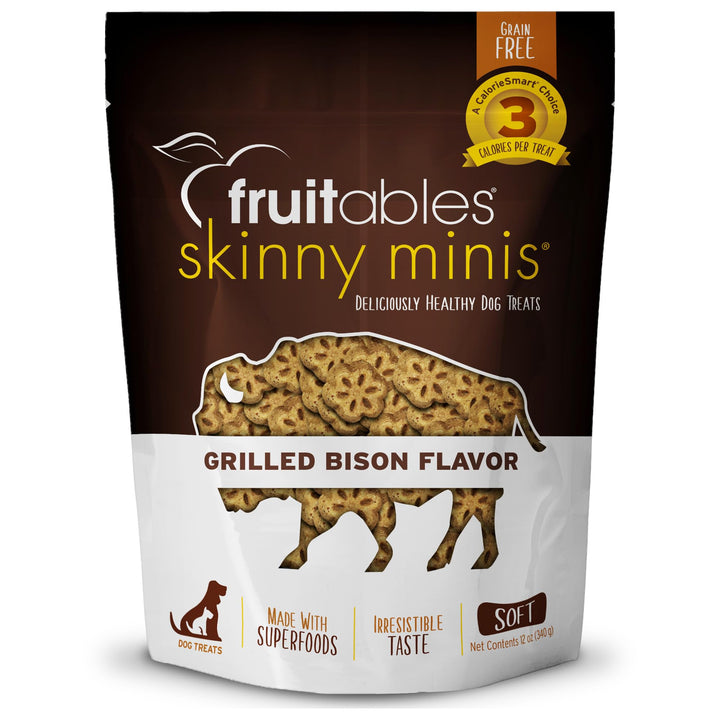 Fruitables Skinny Mini Dog Treats – Healthy Treats for Dogs – Low Calorie Training Treats – Free of Wheat, Corn and Soy – Rotisserie Chicken – 5 Ounces 5 Ounce (Pack of 1)