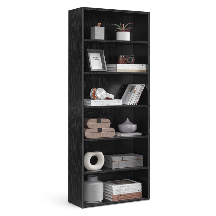 VASAGLE Bookshelf, 23.6 Inches Wide, 4-Tier Open Bookcase with Adjustable Storage Shelves, Floor Standing Unit, Cloud White ULBC164T14 1 Pack 4 Tiers (23.6"W x 42.4"H)