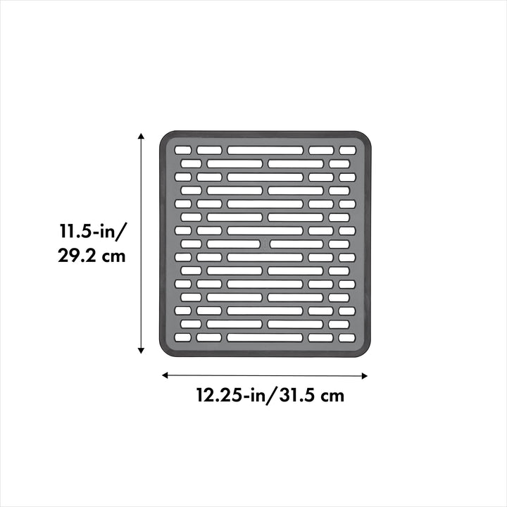 OXO Good Grips Small Sink Mat,Gray 1 Count (Pack of 1)