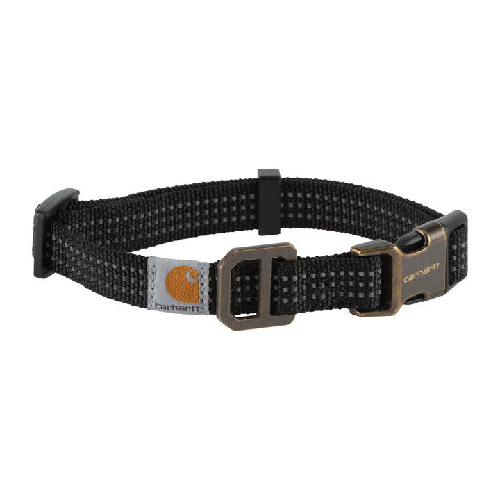 Carhartt Dog Collar Black/Brushed Brass Medium