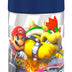 THERMOS FUNTAINER Water Bottle with Straw - 12 Ounce, Super Mario Brothers - Kids Stainless Steel Vacuum Insulated Water Bottle with Lid Licensed Characters