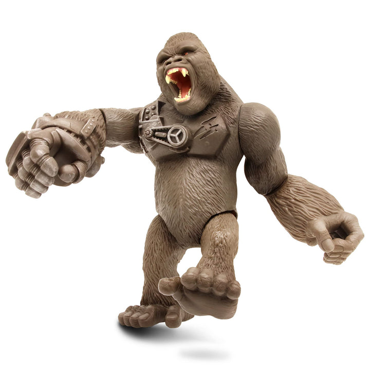 Lanard Primal Clash! Cyber Gorilla Mega Monster! - 10" Articulated Figure, Kids Toy Figure, Medium