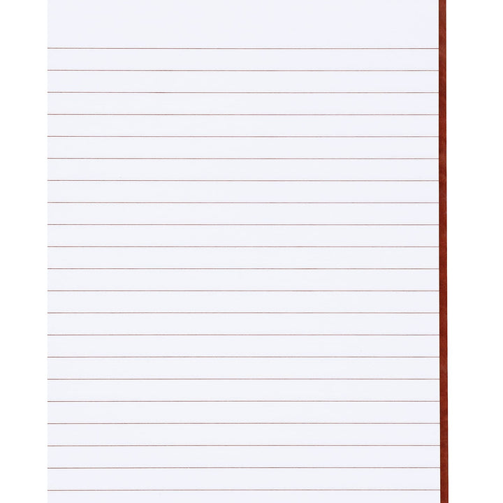 Ampad Gold Fibre Retro Writing Pad, Red Cover, White Paper, 5 x 8, Medium Rule, 80 Sheets, 1 Each (20-007)