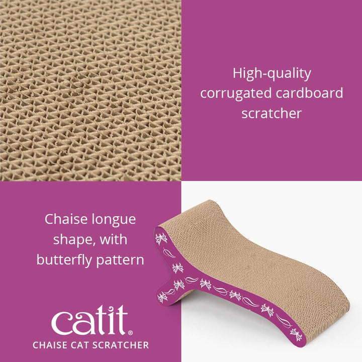 Catit Cat Scratcher, Butterfly Chaise