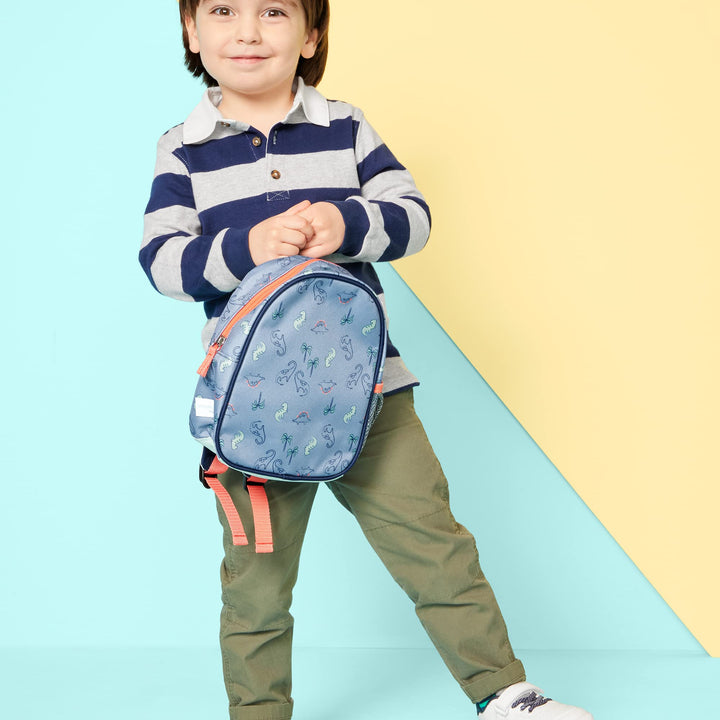 Simple Joys by Carter's Mini Backpack, Blue Dinosaur, One Size