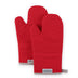 KitchenAid Asteroid Oven Mitt Set, 7"x12.5", Fire Red, 2 Piece