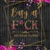 2020 Sweary Planner: Floral Busy As F*ck 5.5 x 8.5 Purse Planner - Daily, Weekly, And Monthly Planner With Weekly Motivational Sweary Sayings For Women