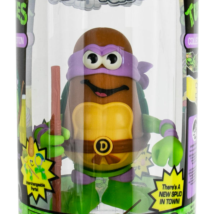 Poptaters Teenage Mutant Ninja Turtles - Includes 1 Character, Selected at Random, Leonardo (Blue) or Donatello (Purple),12 Facial and Body Parts Including 1 Surprise Potato Head Piece! TMNT Leonardo or Donatello