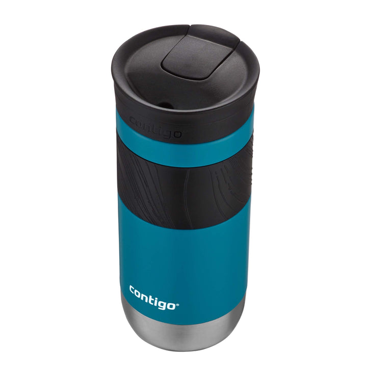 Contigo Byron Vacuum-Insulated Stainless Steel Travel Mug with Leak-Proof Lid, Reusable Coffee Cup or Water Bottle,BPA-Free, Keeps Drinks Hot or Cold for Hours, 16oz, 2 Count (Pack of 1), Sake&Juniper