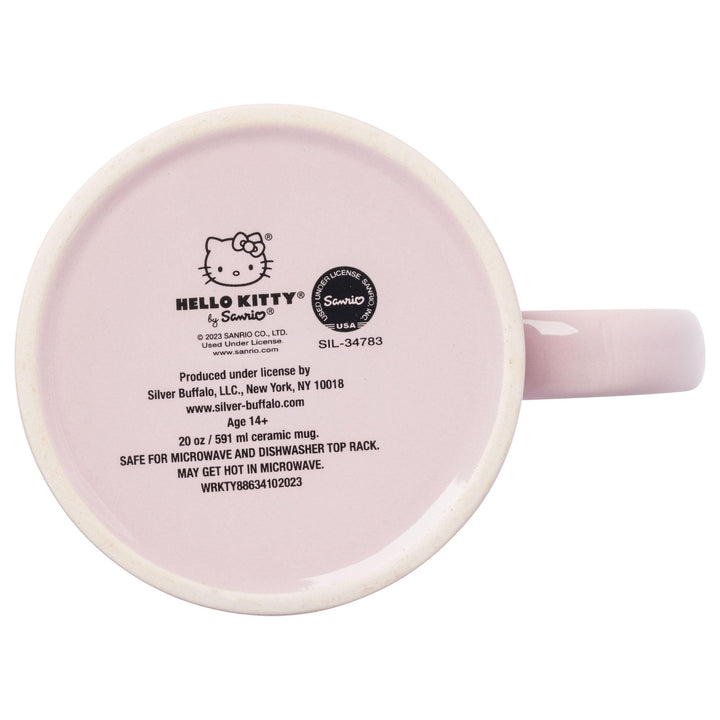 Silver Buffalo Sanrio Hello Kitty Various Emotions and Poses Mug, 20 Ounces