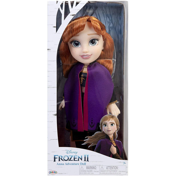 Disney Frozen 2 Anna Travel Doll 14 Inches Tall