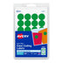 Avery Print/Write Self-Adhesive Removable Labels, 0.75 Inch Diameter, Green, 1008 per Pack (5463) 3/4" diameter