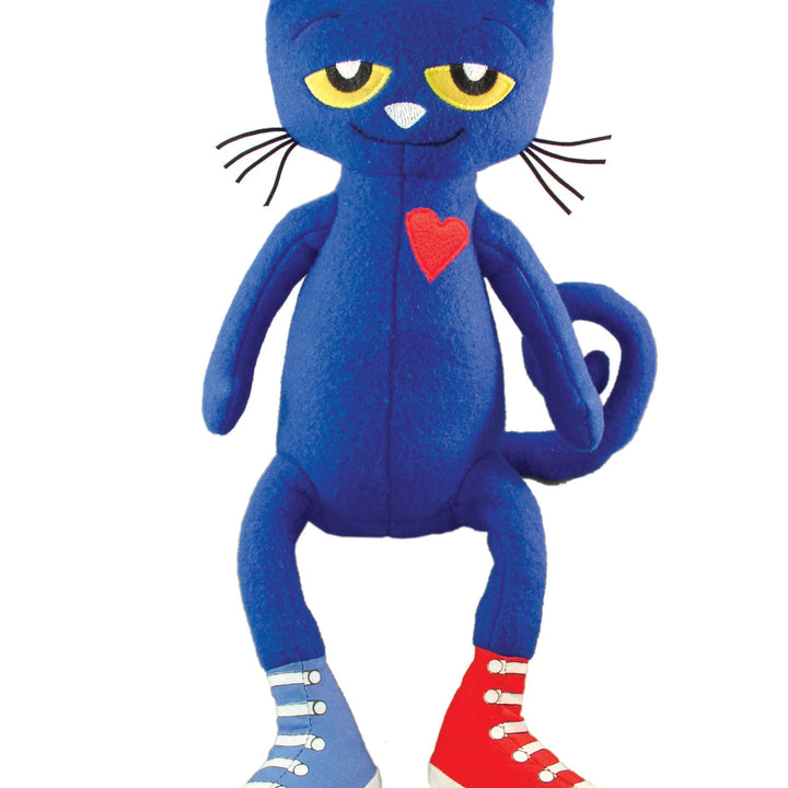 MerryMakers Pete the Cat Plush Doll, 14.5-Inch , Blue