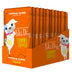 Tiki Dog Single-Serve Tummy Topper, Grain-Free Pumpkin Purée with Ginger for Sensitive Stomachs, 1.5oz Pouches (Pack of 12)