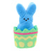 Animal Adventure | Peeps | 8.5" Animated Bunny Plush | Blue 8.5"