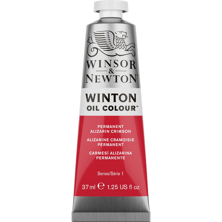 Winsor & Newton Winton Oil Color, 37ml (1.25-oz) Tube, Permanent Alizarin Crimson 1.25-oz Tube