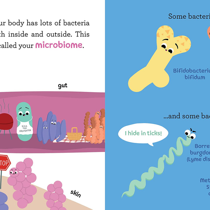 Baby Medical School: Bacteria and Antibiotics: A Human Body Science Book for Kids (Science Gifts for Kids, Nurse Gifts, Doctor Gifts, Back to School Gifts and Supplies for Kids) (Baby University)