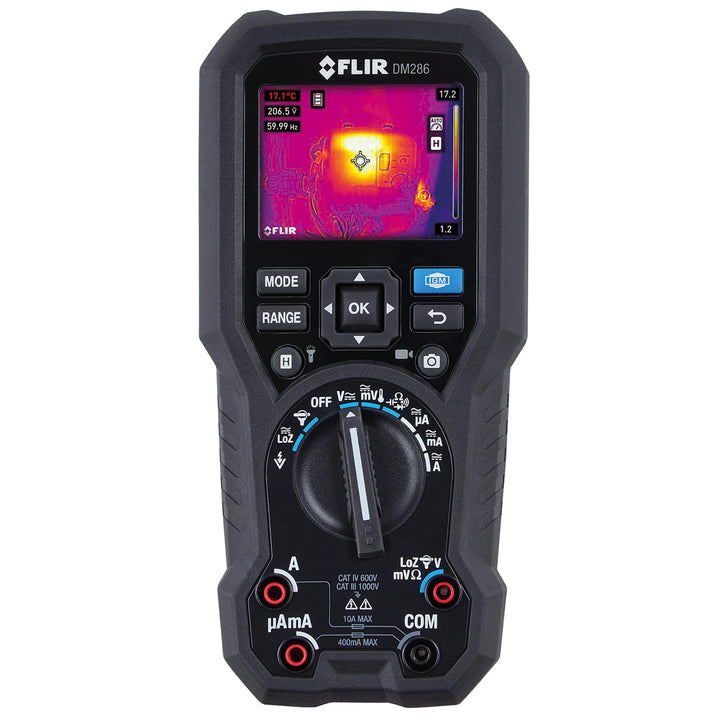 FLIR DM286 Industrial Grade Thermal Imager and Multi-Meter for Electrical Inspection and Diagnostics