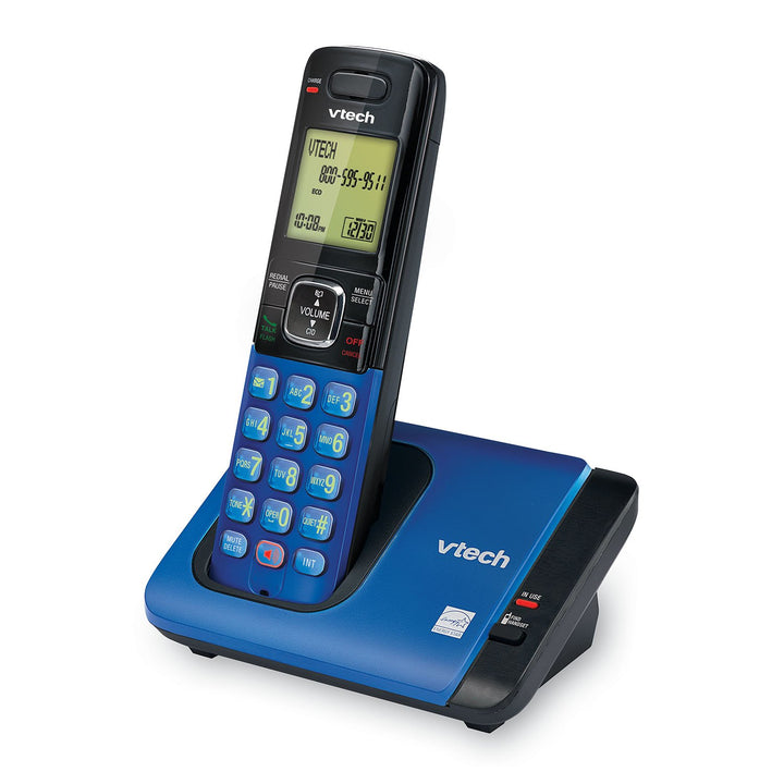 VTech CS6719-15 DECT 6.0 Phone with Caller ID/Call Waiting, 1 Cordless Handset, Blue